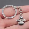 I Love Tags Keychains Findings For Diy Metal Craft Key Chain Accessories