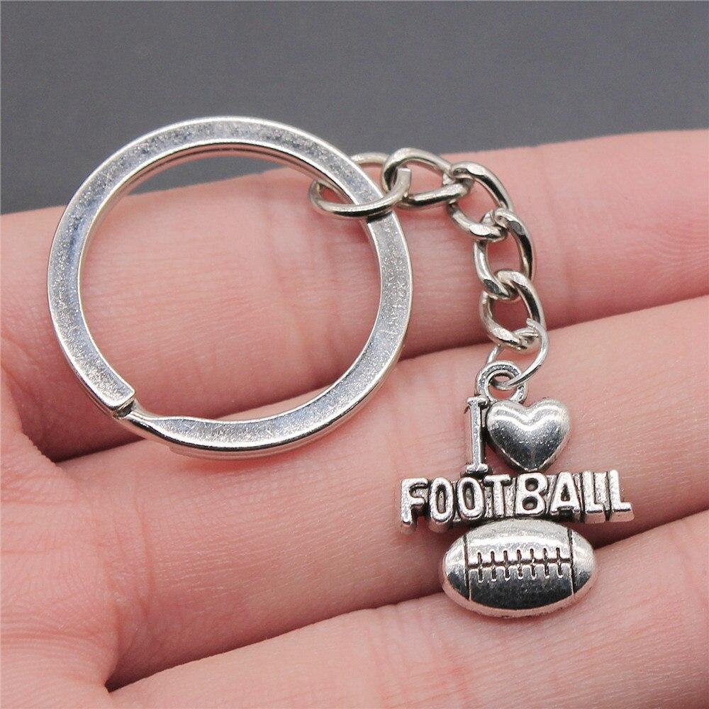 I Love Tags Keychains Findings For Diy Metal Craft Key Chain Accessories