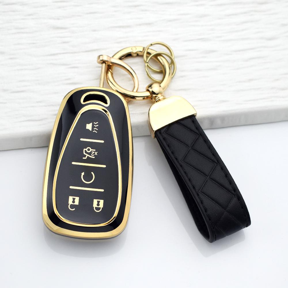 Anti-scratch Car Key Fob Cover for Chevrolet Chevy Camaro Cruze Malibu Equinox Onix Spark Sonic Volt Full Protection Key Case