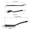 Metal Rust Remover Brushes Handy Steel/Nylon/Brass Brush for Clean Welding Slag