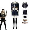 Emily cosplay adulto 2011 film "Pretty Girl Special Forces" costume cosplay vestito cintura travestimento vestito JK donna Halloween carni
