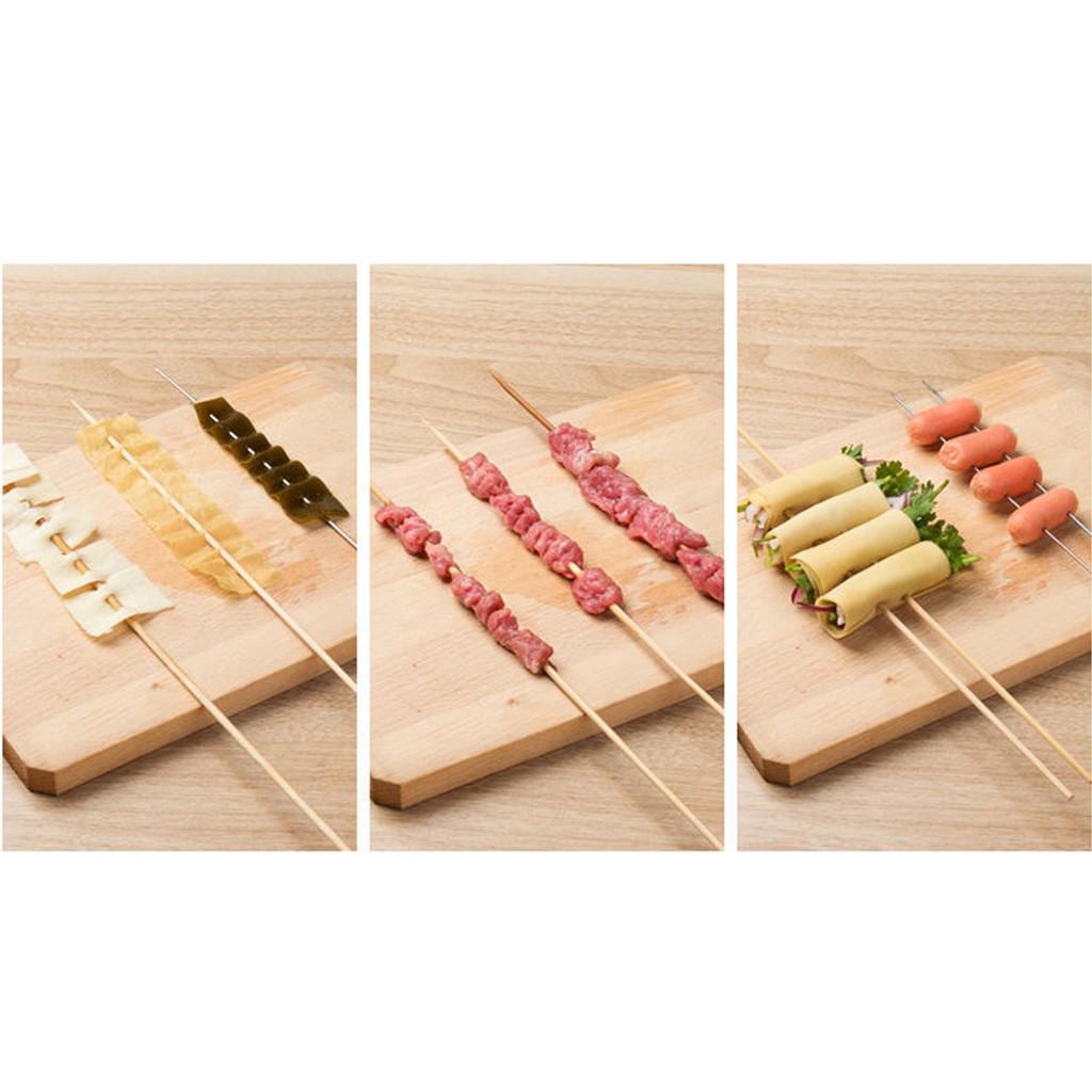 Quick Skewer Easy Barbecue Kebab Maker Meat Skewer Machine BBQ Grill Skewers