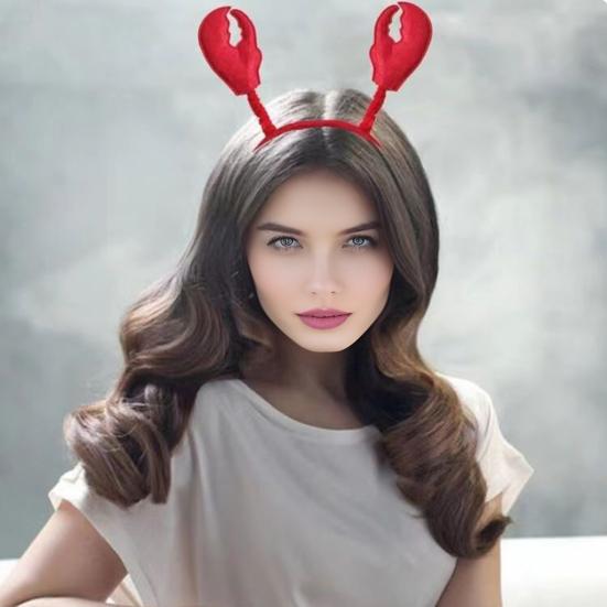 Crab Crab Hoop Kids Adults Spoof Headband Headpiece Costume Accessory