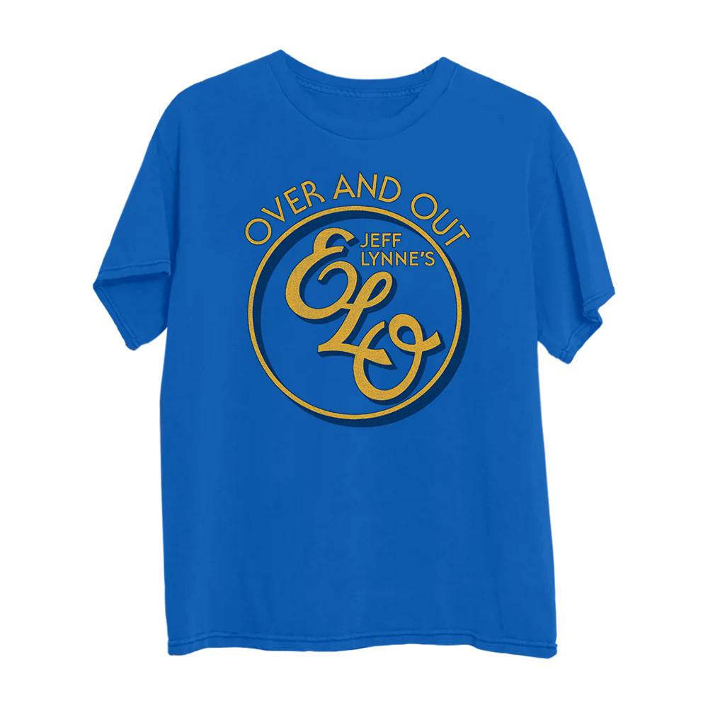 Over and Out ELO Electric Light Orchestra Cotton Blue T Shirt For Men Unisex T-Shirt XL