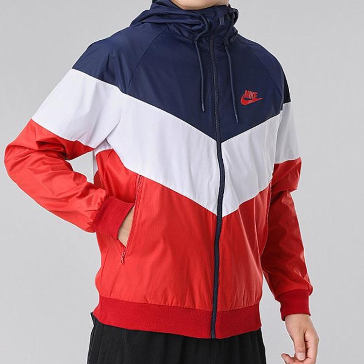 Nike Sportswear Windrunner Casual Hooded Jacket Men Jackets Obsidian DC4113-441