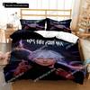 Jujutsu Kaisen Digital Print Comfortable Duvet Quilt Cover Pillowcase Bedding Set Children Bedroom Decoration Home Textile
