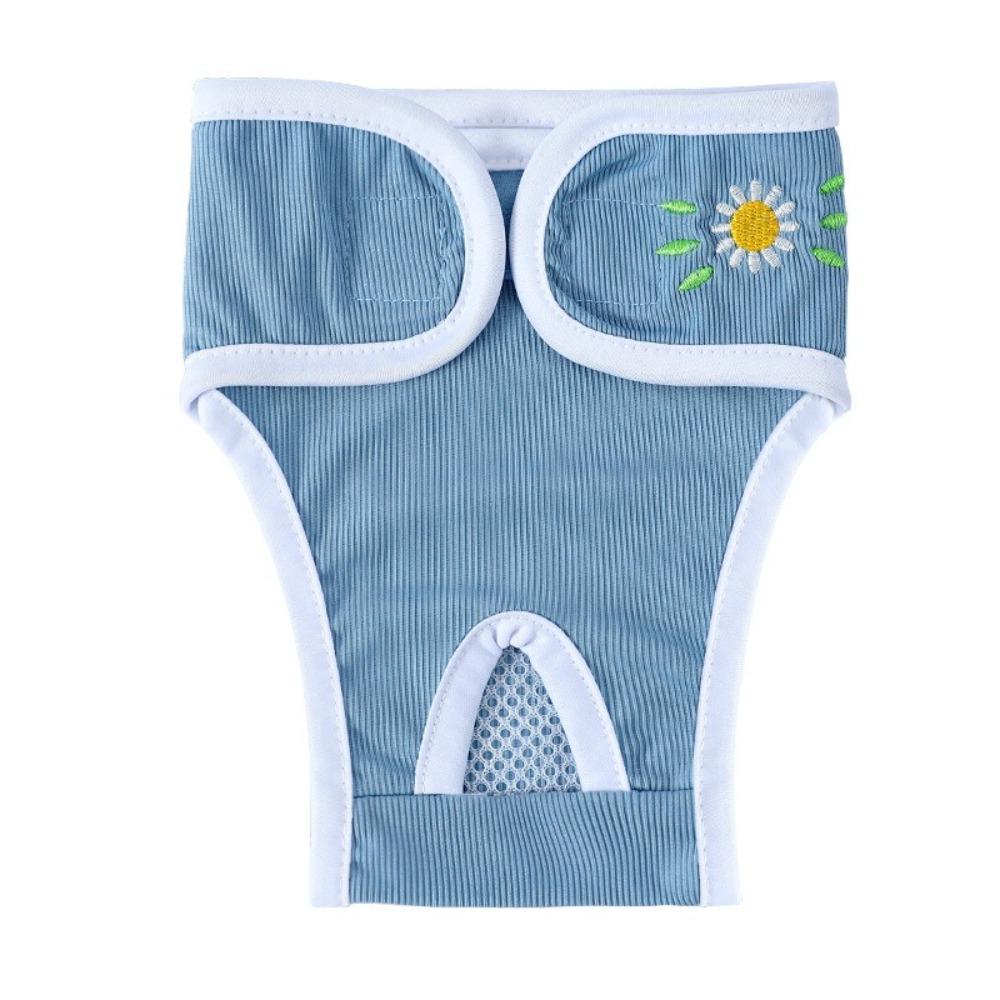Embroidery Dog Diapers Fruit Print Pet Menstrual Panties Dog Shorts Underwear Menstrual Period