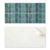 Vinyl Panel With Motif For Easy Wall Transformation 120x60 Cm Chic Rectangular Tiles