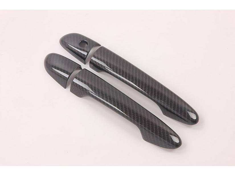 2017 CX-5 ABS Carbon Fiber Pattern Outer Door Handle Decor