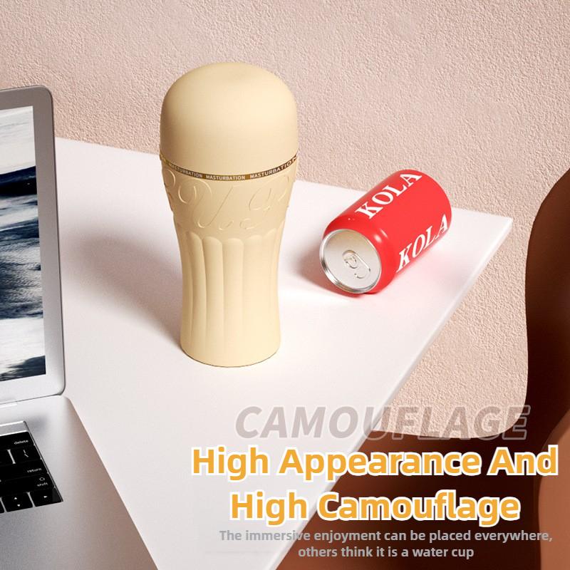 Male Sucking Masturbation Cup Soft Pussy Tight Vagina Adult Oral Sex Training Vacuum Pocket Cup Men's Sex Toy