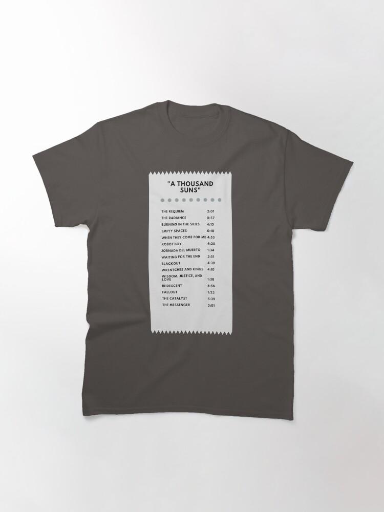 "A THOUSAND SUNS" CARTOON RECEIPT Classic T-Shirt