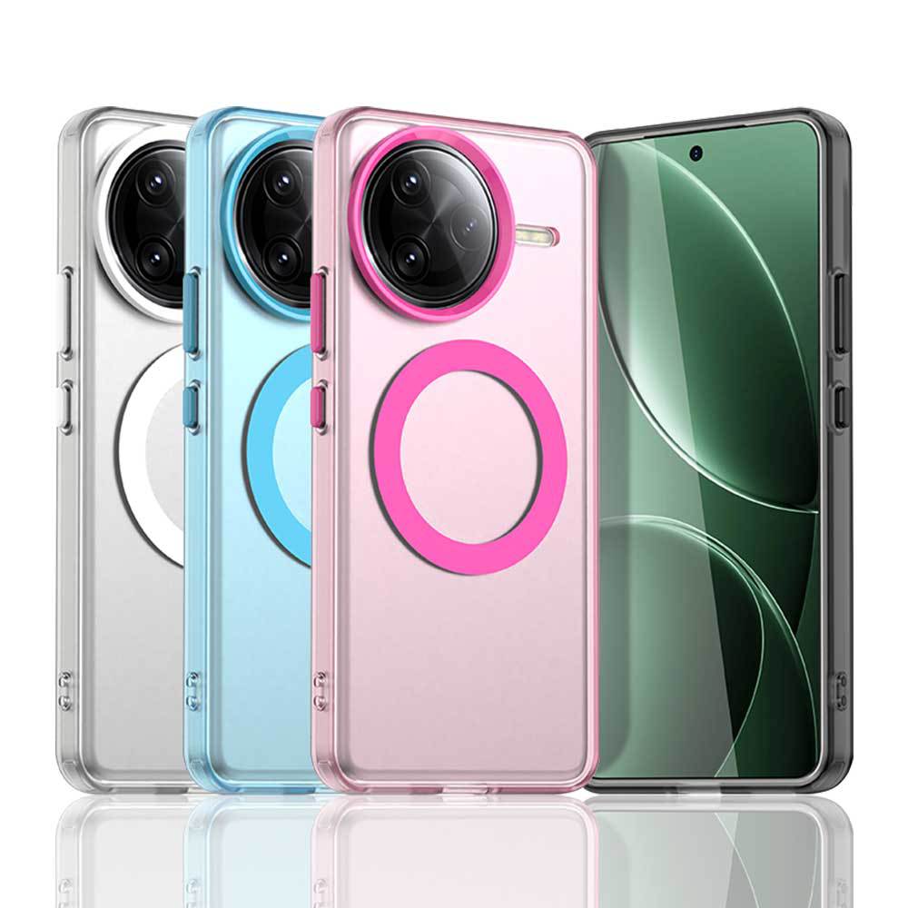 Applicable to Xiaomi Redmi 80Pro Candy Magnetic Mobile Phone Case Redmi K70E Frosted Redmi K70 Protective Case