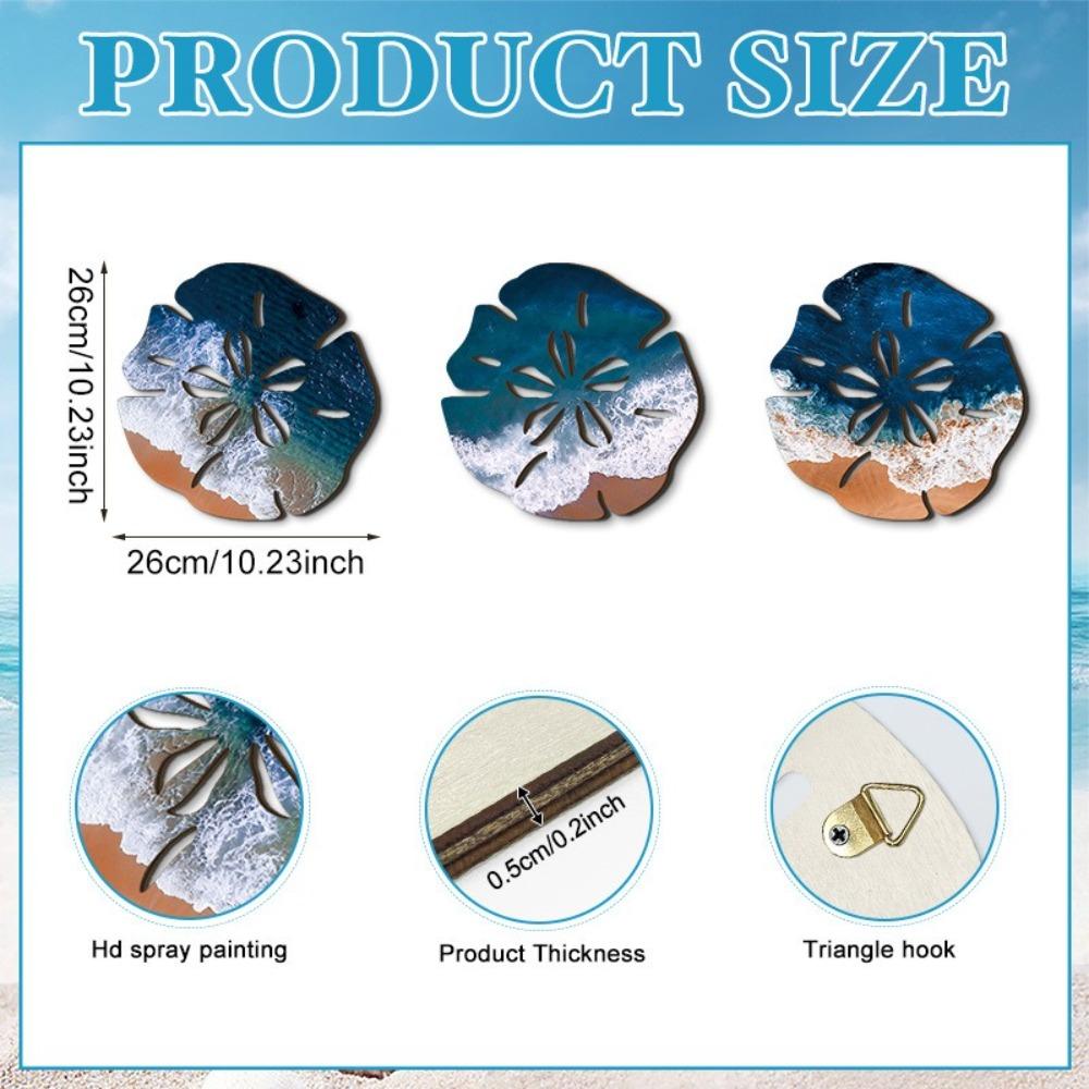 Hawaiian Ocean Animal Wall Ornaments Retro Summer Wall Art For Summer Home Room