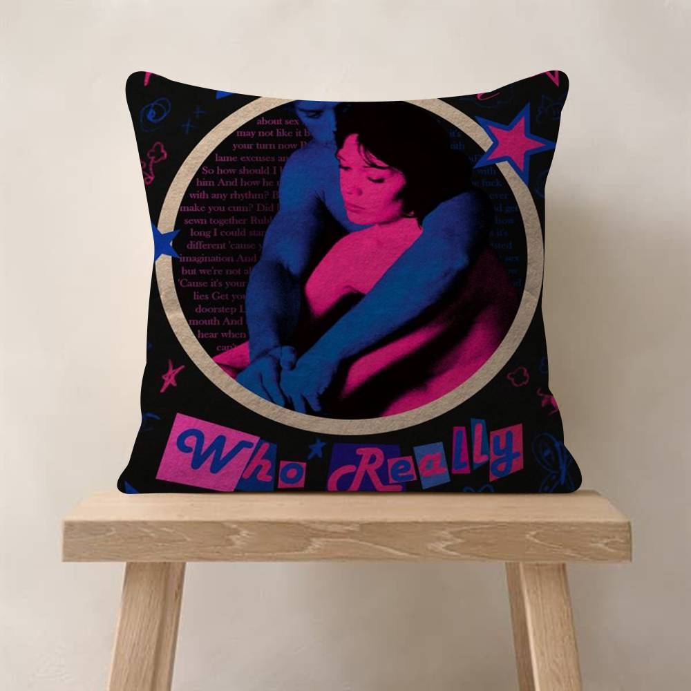 TV GGirl Who Really Cushion Cover Pillowcase Upholstery Sofa Throw Pillow Home Decor Pillowcas