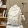 Schoolbag Japanese New Backpack Girls Large Capacity Schoolbag Junior High School High School Cute High Value Commuter Light Backpack