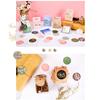46 Pieces/Set Party Round Paper Sticker Gift Bag Favor Pouch Self Adhesive Label Decoration Packaging Accessories
