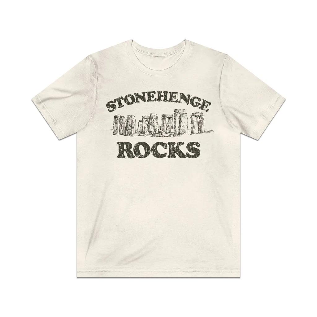 Stonehenge Rocks 1987 Vintage Men s T shirt S