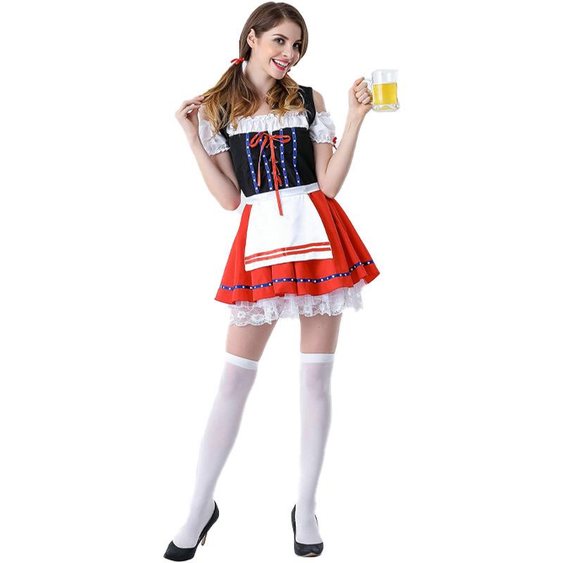 New Women's Beer Festival Costume Ethnic Dress Stage Performance Costume