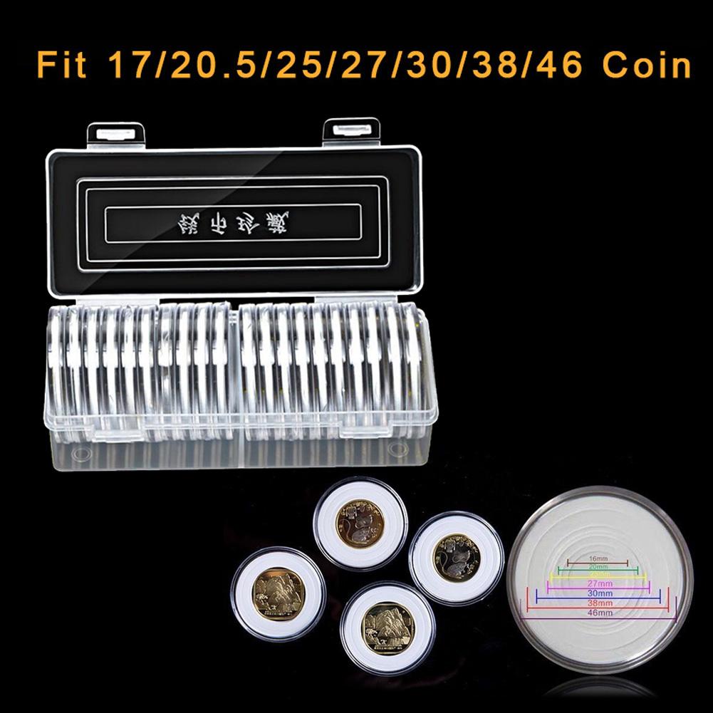 Safely Store Your Coin Collection with Our Easy to Access and Ultra Transparent Coin Storage Box Fits Various Sizes China Mainland