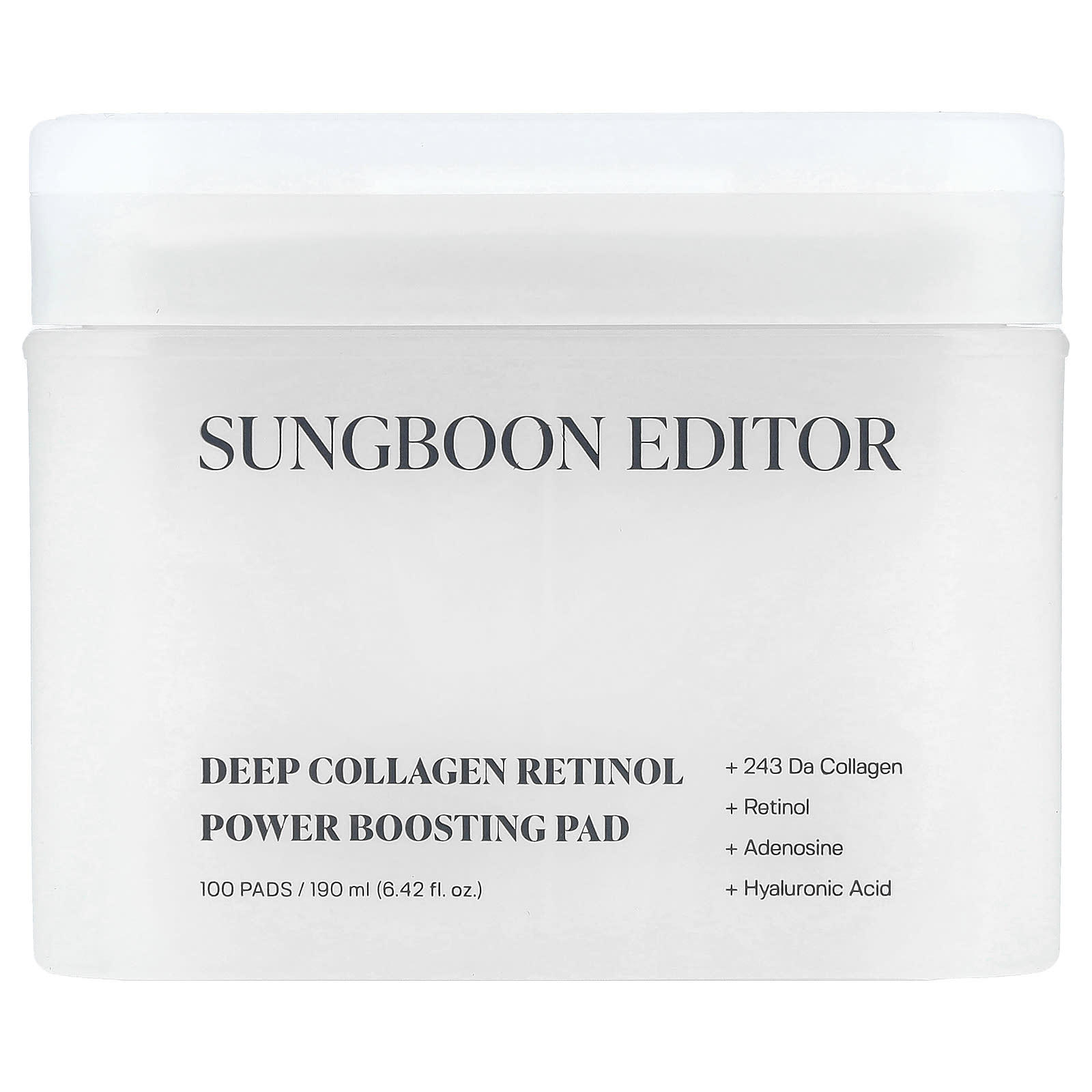 

Deep Collagen Retinol Power Boosting Pads, 100 Sheets