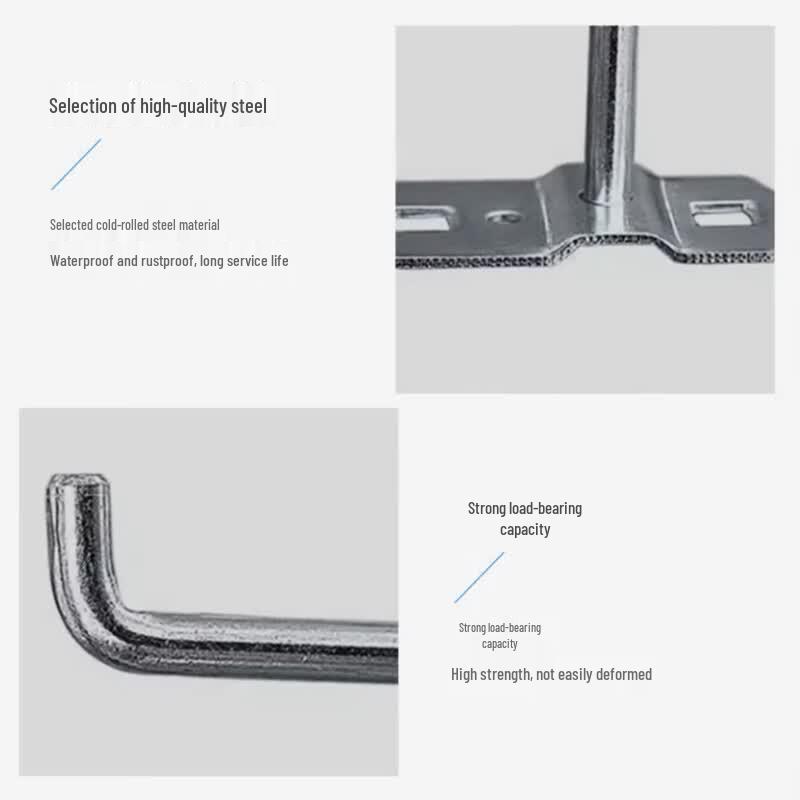 Runhong 50mm Single Slanted Tool Hook