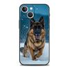 German Shepherd Dog Cartoon Phone Case For Samsung Galaxy S26 S25 S24 S23 S22 S20 Ultra S21 FE 5G S10 Plus TPU Shockproof Cover