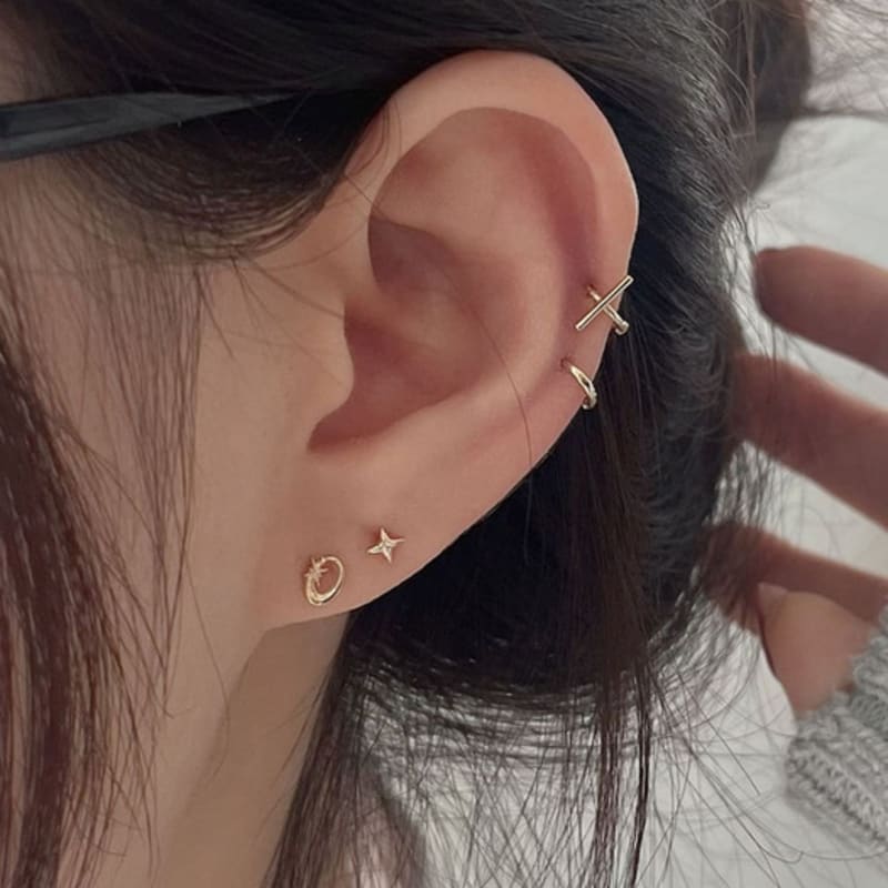 Youngglow 14k Starlight Cubic Piercing