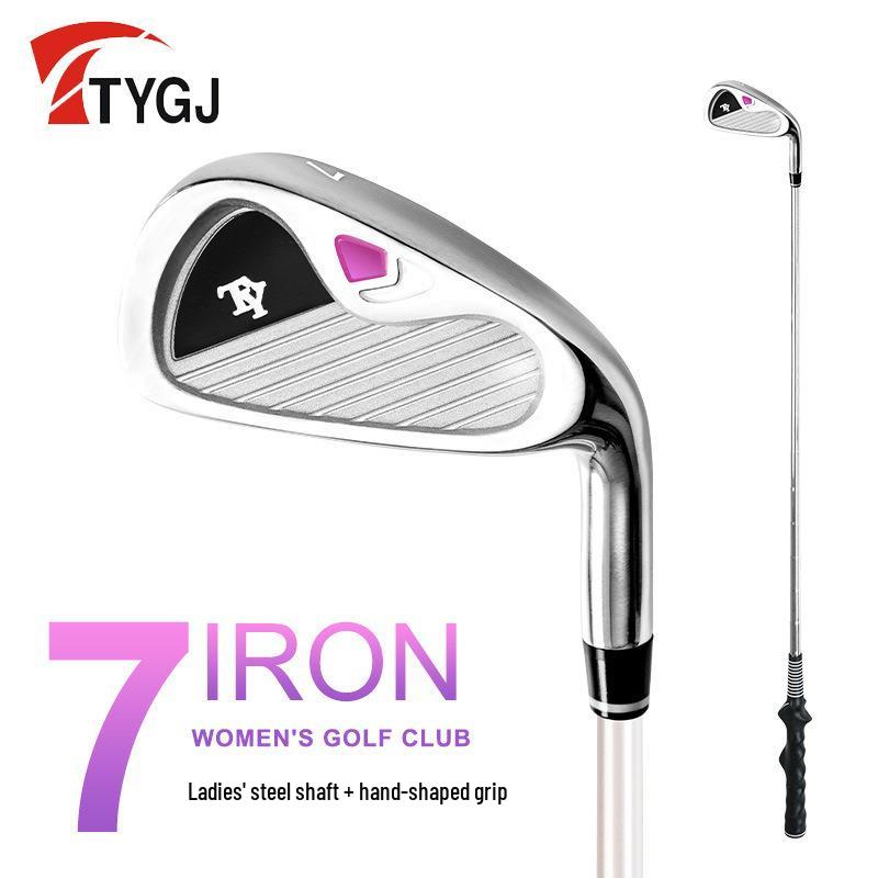 TTYGJ Men's & Women's Stainless Steel 7 Iron Golf Club for Beginners