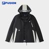 FILA FUSION Men's Color-block Hooded Down Jacket 2-Piece Set