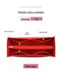 Custom Felt Cosmetic Bag Storage Organizer with Divider