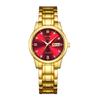 Ladies Automatic Non-Mechanical Waterproof Men'S Watch Steel Belt Double Calendar Quartz Electronic Watch Fashion Watch