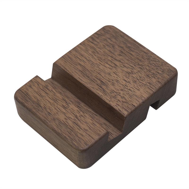 Bamboo Wood Phone Amplifier Stand: Universal Mobile and Tablet Holder