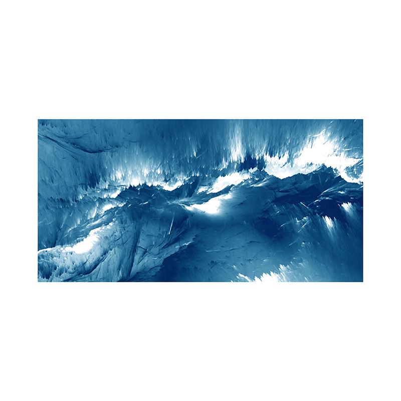 WCIC Новая художественная ткань 2:1 соотношение абстрактное облако декоративная картина украшение стены дома висячая картина 40*20cm