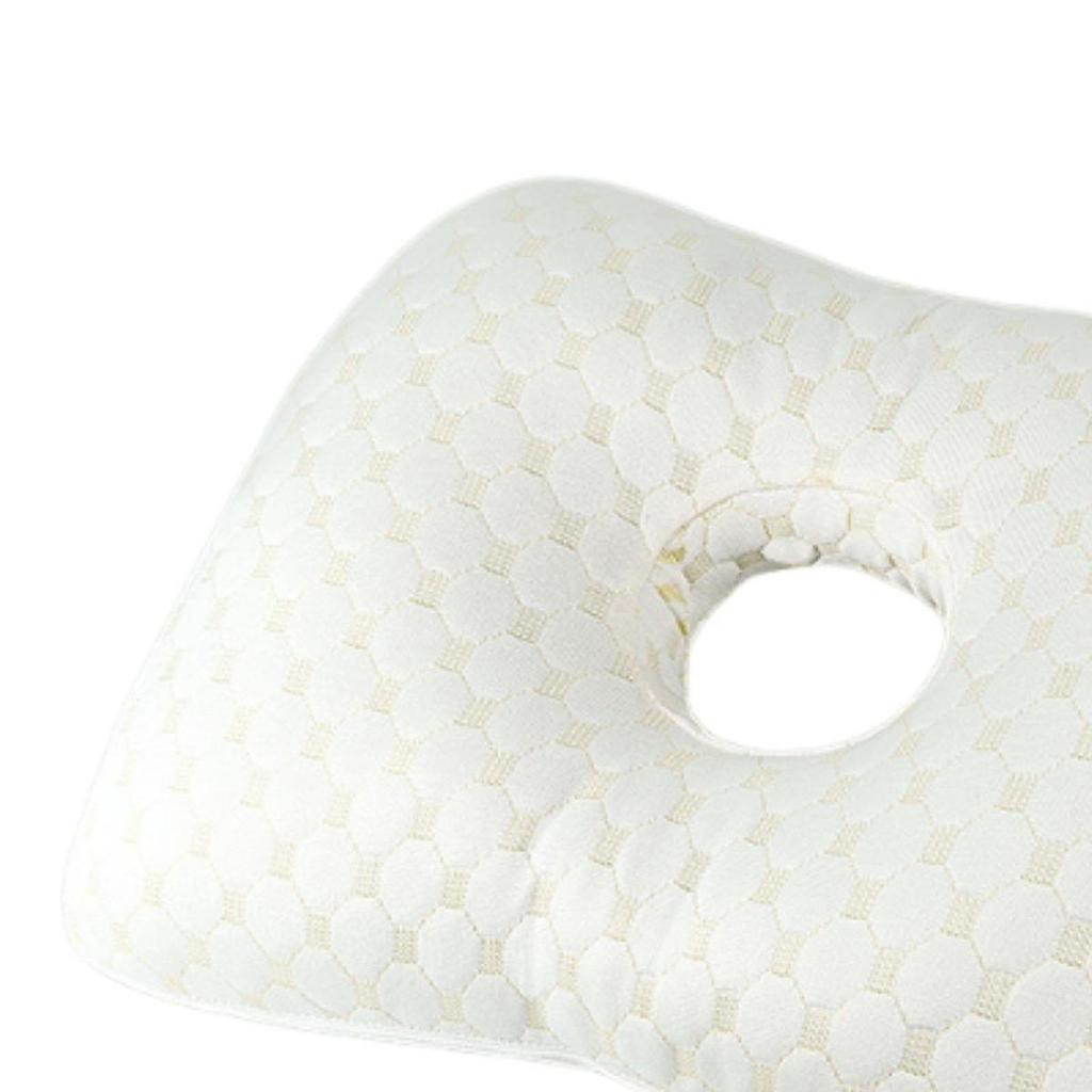 PP Cotton Milk Silk Side Sleeper Ear Pillow Adjustable Guard Protector Portable Sleeping Cushion for Neck Relief Home Use