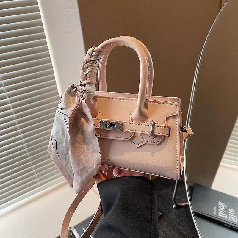 

Женская сумка-тоут Новая мода Сумка через плечо Повседневная Универсальная сумка-мессенджер розовый