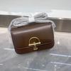 2025 Fashionable Simple Armpit Casual Foreign Flavor Solid Color Saddle Portable Single-shoulder Cross-body Bag Female