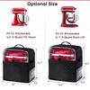 Stand Mixer Cover with Sliders Base, Compatible with KitchenAid Mixers (6/7/8 Quart), Storage Bag with Pockets for Attachments
