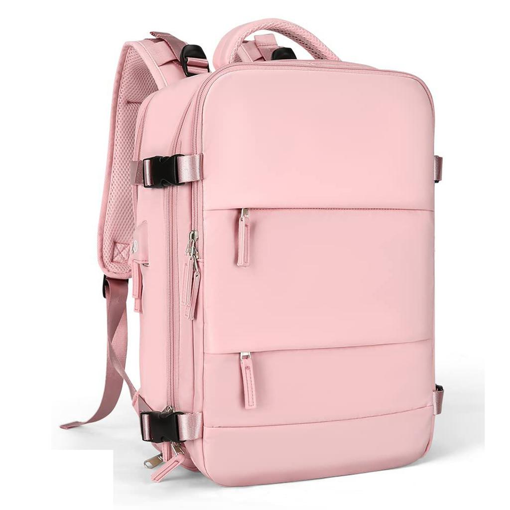 Unisex Large-Capacity Waterproof Backpack,Laptop Bag with USB Charging, Shoe Compartment, Wet & Dry Separation, Anti-Theft & Lightweight