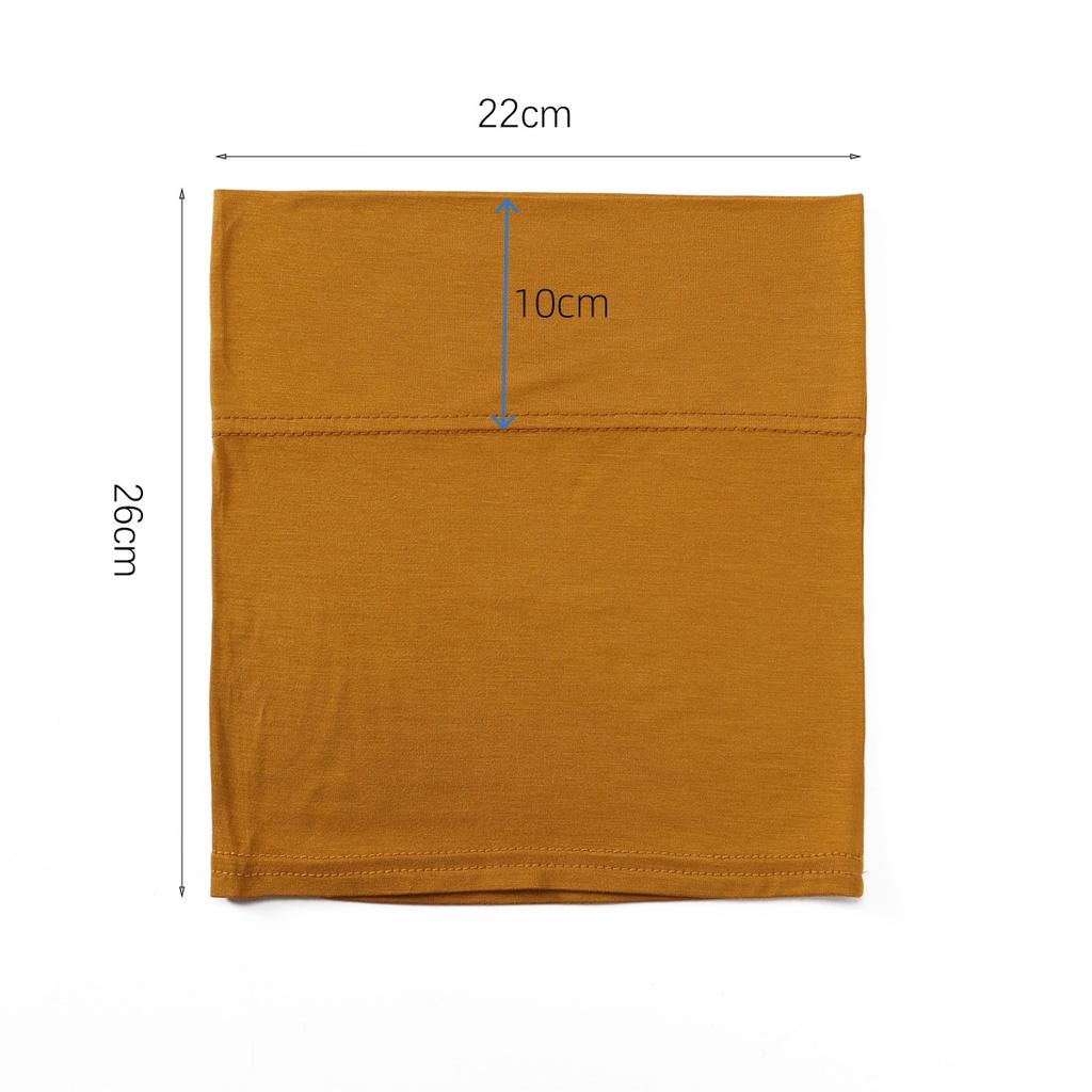 High Quality Wide Brimmed Double Stitches Large Hijab Cap Modal Jersey Cotton Inner Caps Muslim Woman Scarf Islamic Under Caps