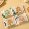 100pcs Plastic Mooncake Packaging Bag Frosted Handmade Biscuit Packaging Bag Food Bag   DIY