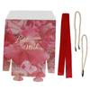 30PCS Portable Small Candy Bag Box for Gift Decoration Event Party Supplies Wedding Favours(Retro Red (Wine Red Ribbon