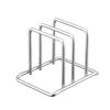 Stainless Steel Cutting Board Holder Rustproof Chopping Board Organizer Kitchen Storage Rack