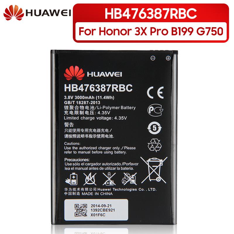 Buy Huawei Original Phone Battery For Huawei Honor 3x Pro B199 G750 Hbrbc Replacement Battery 3000mah At Affordable Prices Free Shipping Real Reviews With Photos Joom