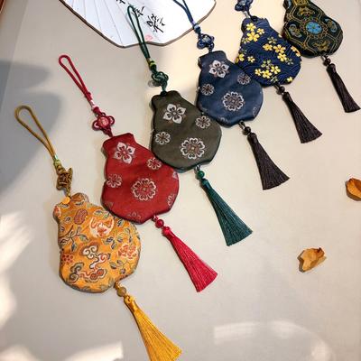 Original Antique Sachet Court Fringed Sachet Embroidered Sachet Neck Aromatherapy Bag Car Pendant