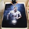 Kane Printed Flannel Blanket, Soft Throw for Bedroom Sofa, Washable,soccer Fan Merchandise, Great Gift.