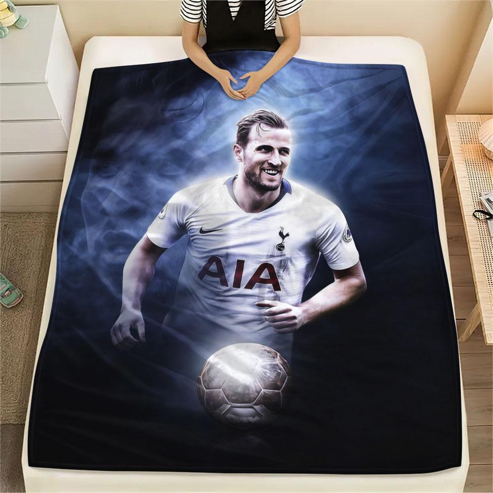 Kane Printed Flannel Blanket, Soft Throw for Bedroom Sofa, Washable,soccer Fan Merchandise, Great Gift.