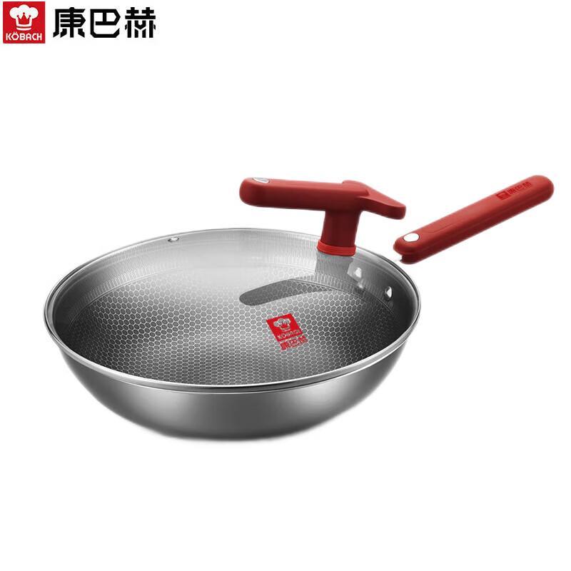 Kangbach Honeycomb Stainless Steel Wok