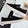 Canvas summer breathable casual board shoes cloth shoes black shoes