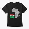 Africa Is In My Dna T-Shirt Made In the USA Size S To 5XL
