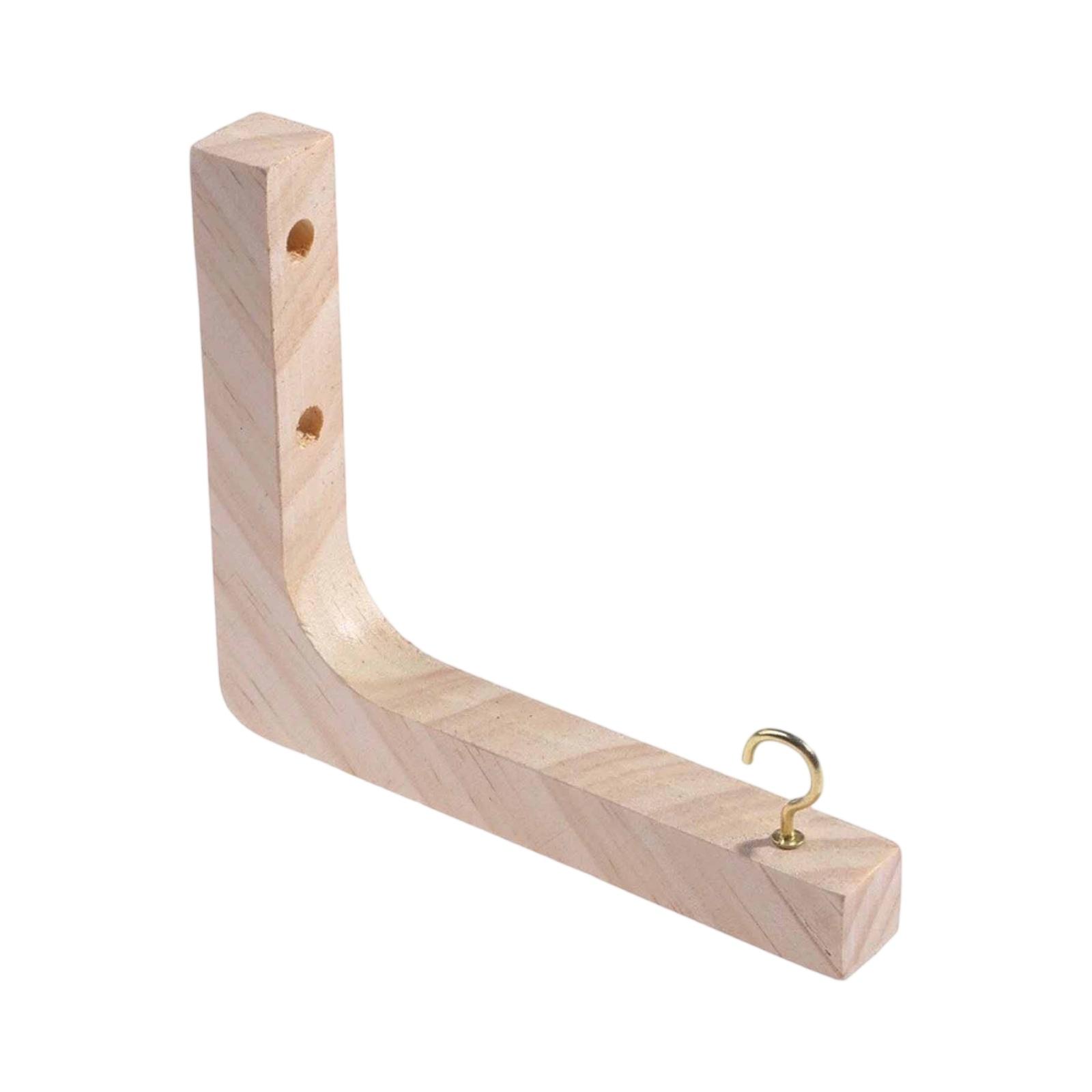 

Настінна дерев яна підставка для рослин – Підвісна кімнатна декоративна полиця та стелаж для зберігання для дому, вітальні та саду One Size